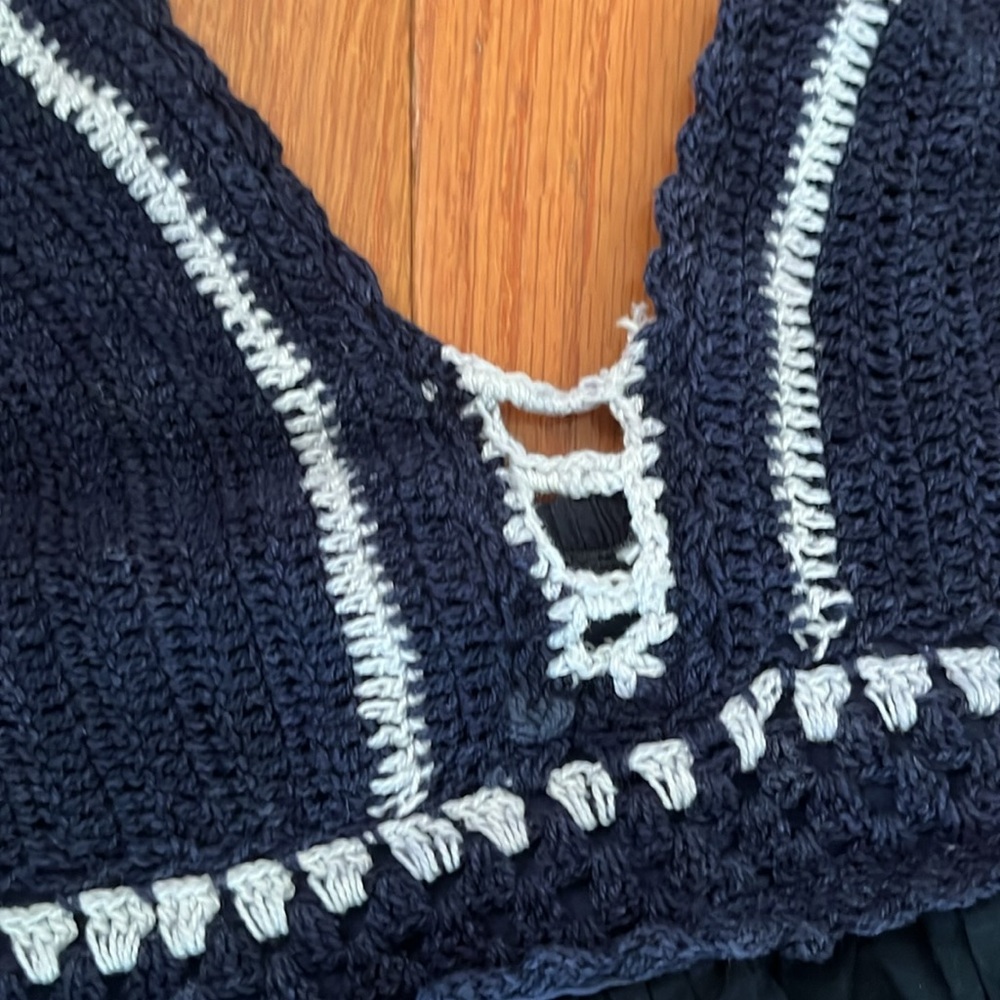 Madison Matthews crochet halter maxi dress - Picture 12 of 12
